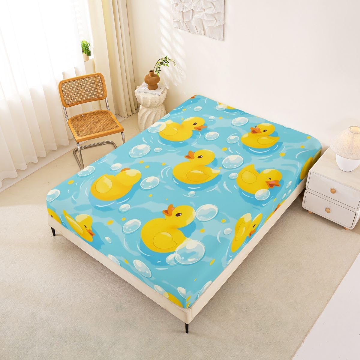 Pool Party Duckie Sheet Set