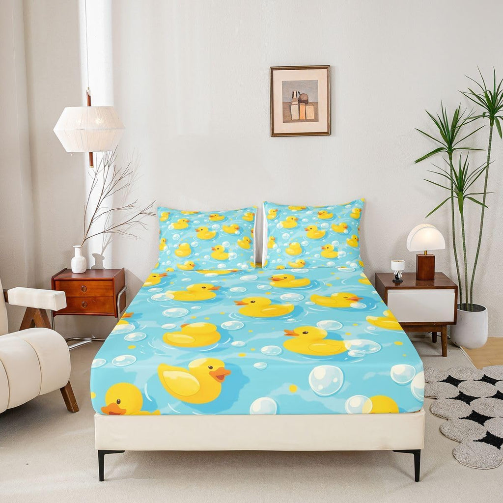 Pool Party Duckie Sheet Set