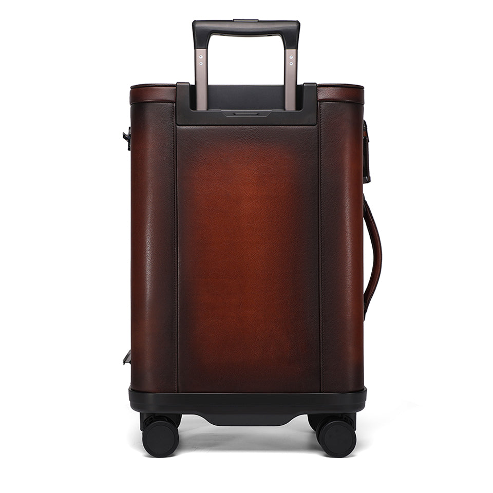 The Leather Carry-On — Cognac